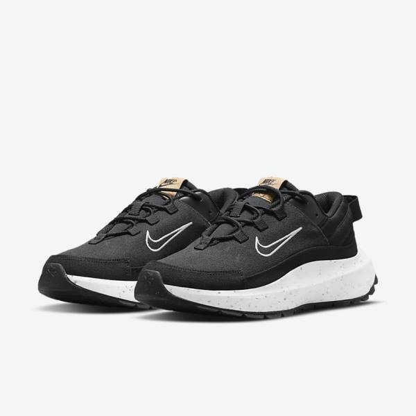 Women's Nike Crater Remixa Sneakers Black / Dark Grey / White | NK629QDM