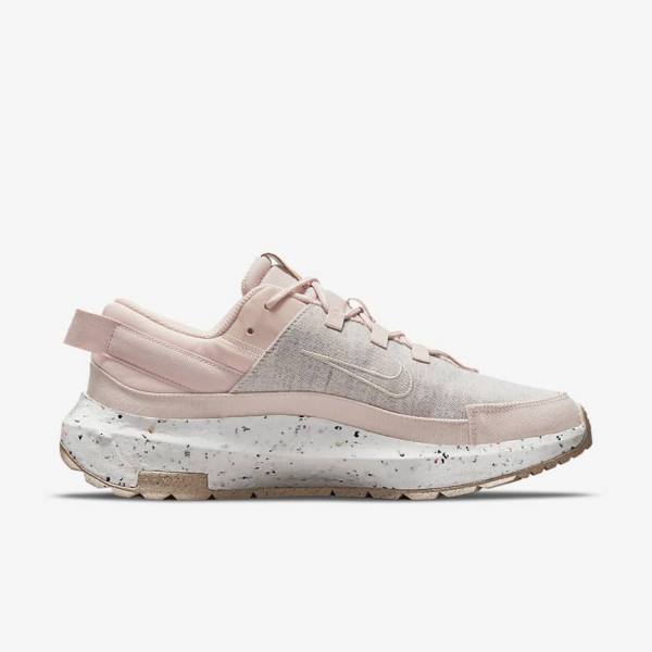 Women's Nike Crater Remixa Sneakers Pink / White / Cream | NK271FRO