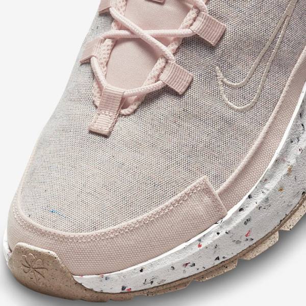 Women's Nike Crater Remixa Sneakers Pink / White / Cream | NK271FRO