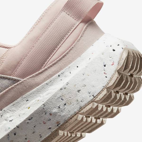 Women's Nike Crater Remixa Sneakers Pink / White / Cream | NK271FRO