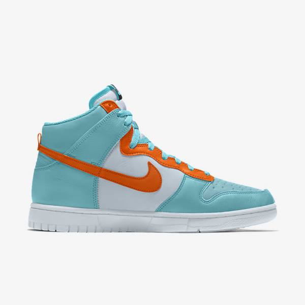 Women's Nike Dunk High By You Custom Sneakers Multicolor | NK564SVK