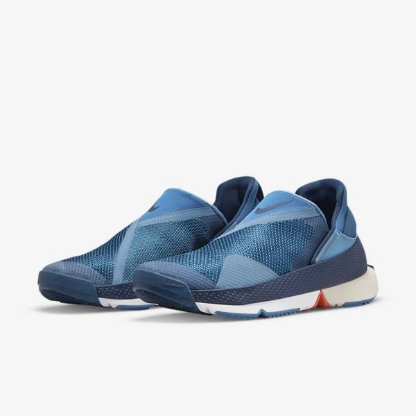 Women's Nike Go FlyEase Sneakers Blue / White | NK906JLC