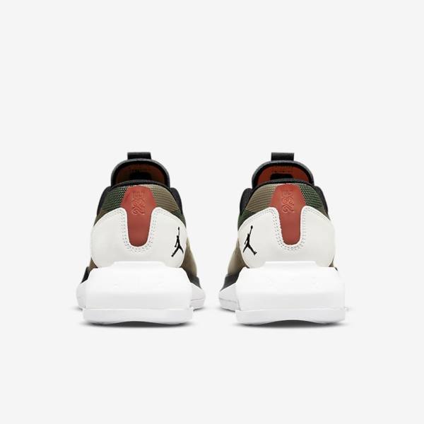 Women's Nike Jordan Air 200E Sneakers Olive / White / Brown / Red | NK735XKY