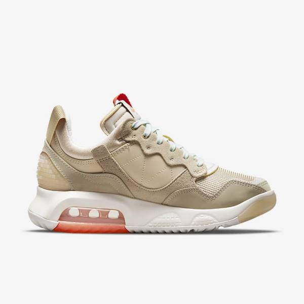 Women's Nike Jordan MA2 Sneakers Khaki / Red | NK473IMU