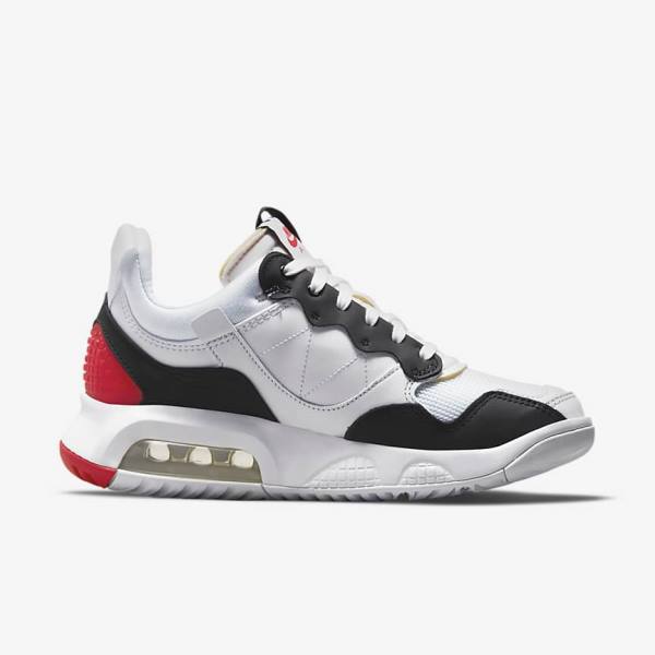 Women's Nike Jordan MA2 Sneakers White / Red / Light Grey / Black | NK360KRD