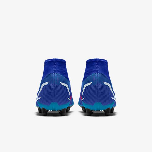 Women's Nike Mercurial Superfly 8 Academy By You Custom Football Shoes Multicolor | NK081ATR