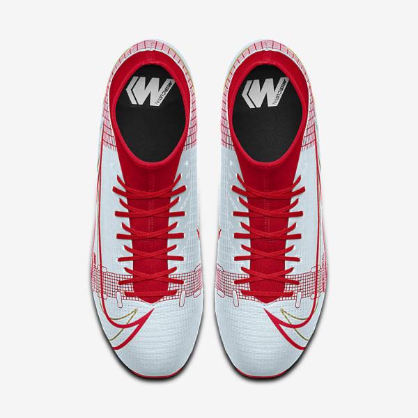 Women's Nike Mercurial Superfly 8 Academy By You Custom Football Shoes Multicolor | NK761DRQ