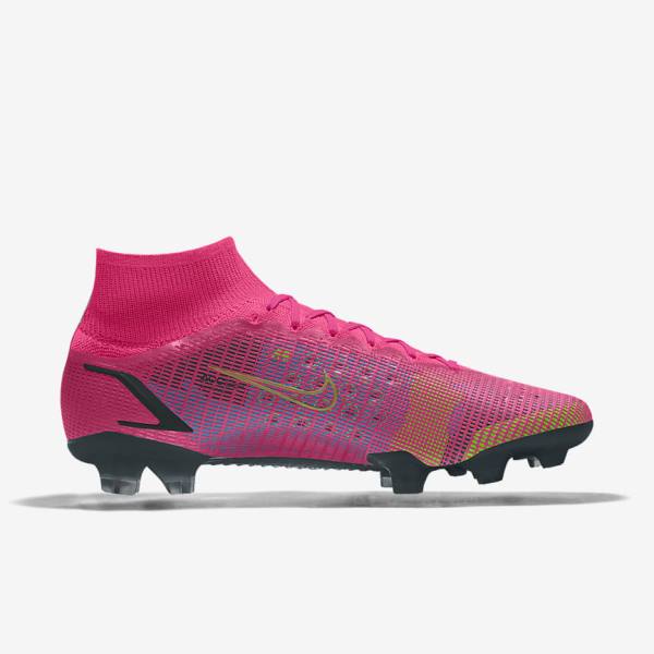 Women's Nike Mercurial Superfly 8 Elite By You Custom Football Shoes Multicolor | NK183XHI