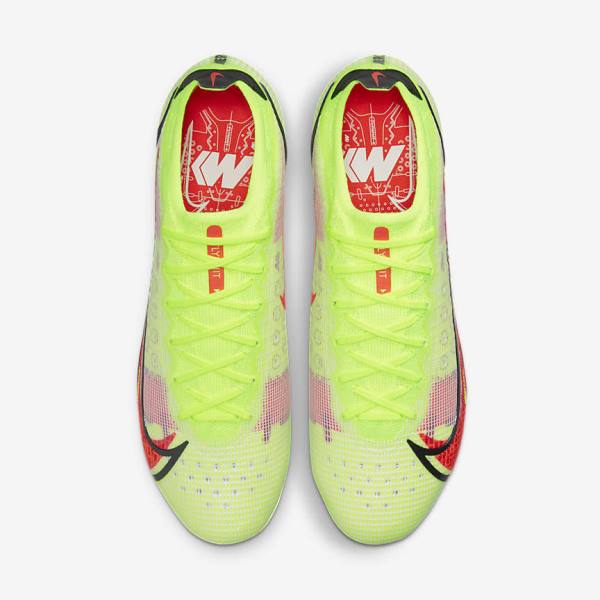 Women's Nike Mercurial Vapor 14 Elite SG-Pro AC Soft-Ground Football Shoes Black / Light Red | NK357WFX