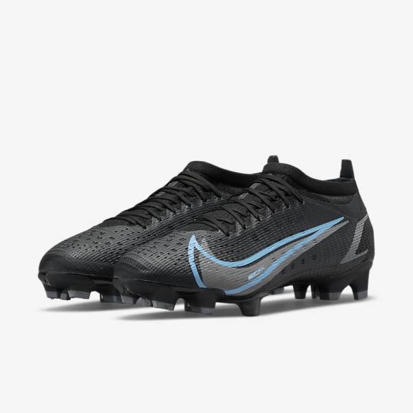 Women's Nike Mercurial Vapor 14 Pro FG Firm-Ground Football Shoes Black | NK907YBR