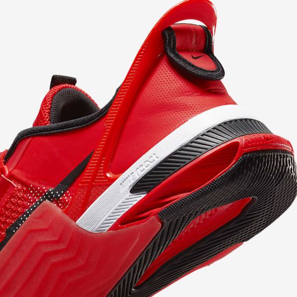 Women's Nike Metcon 7 FlyEase Training Shoes Red / White / Black | NK084CZM