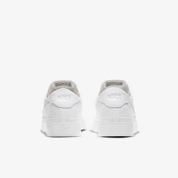 Women's Nike NikeCourt Legacy Canvas Sneakers White | NK104VBU