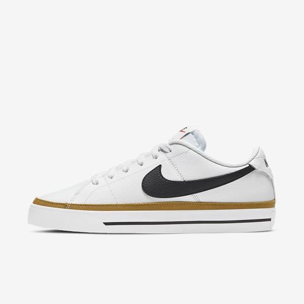 Women\'s Nike NikeCourt Legacy Sneakers White / Black | NK578DUN