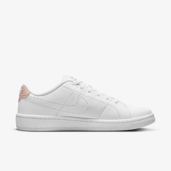 Women's Nike NikeCourt Royale 2 Next Nature Sneakers White / Black / Rose | NK492NCA