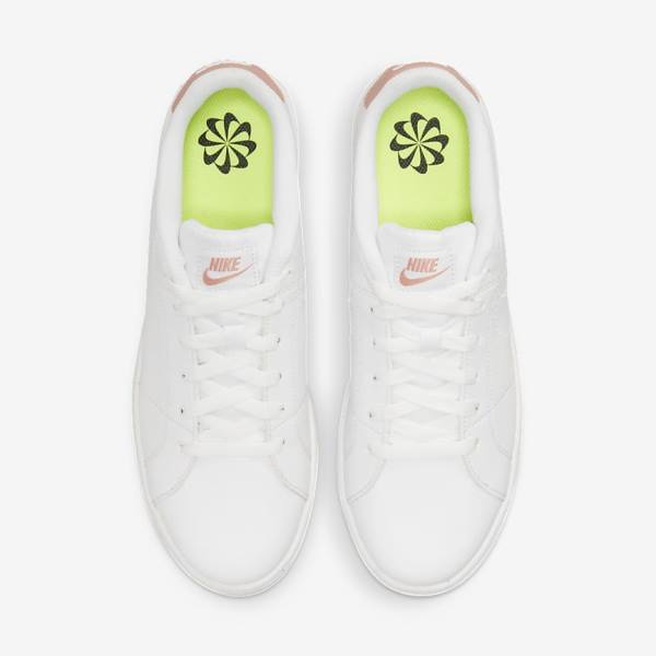 Women's Nike NikeCourt Royale 2 Next Nature Sneakers White / Black / Rose | NK492NCA