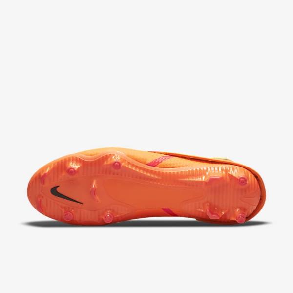 Women's Nike Phantom GT2 Academy FlyEase MG Multi-Grounds Football Shoes Orange / Light Red / Black | NK634GVI