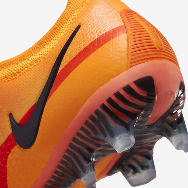 Women's Nike Phantom GT2 Elite FG Firm-Ground Football Shoes Orange / Light Red / Black | NK125FXJ