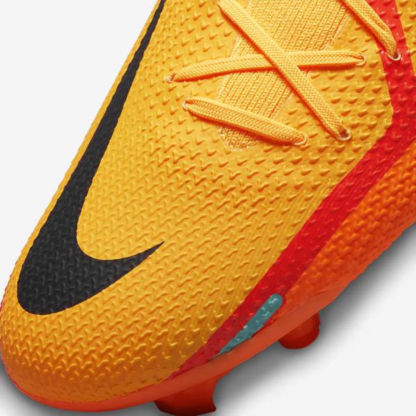 Women's Nike Phantom GT2 Pro FG Firm-Ground Football Shoes Orange / Light Red / Black | NK860RSK