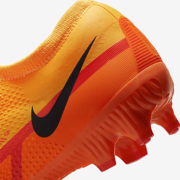 Women's Nike Phantom GT2 Pro FG Firm-Ground Football Shoes Orange / Light Red / Black | NK860RSK