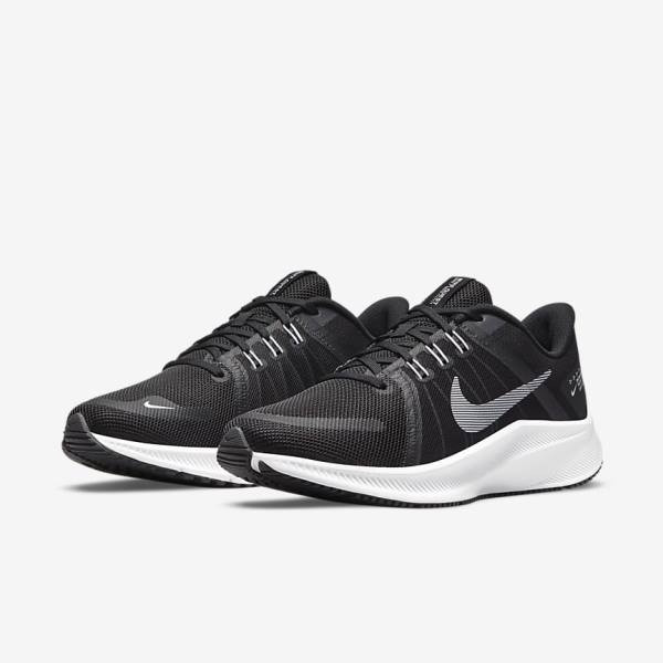 Women's Nike Quest 4 Road Running Shoes Black / Metal Copper | NK962ZUE