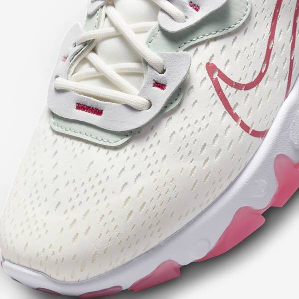 Women's Nike React Vision Sneakers Platinum / Pink | NK310JRX