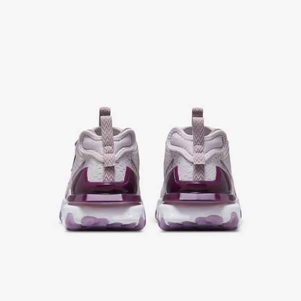 Women's Nike React Vision Sneakers Purple | NK478OHZ