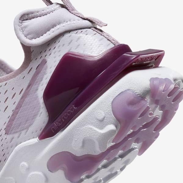 Women's Nike React Vision Sneakers Purple | NK478OHZ