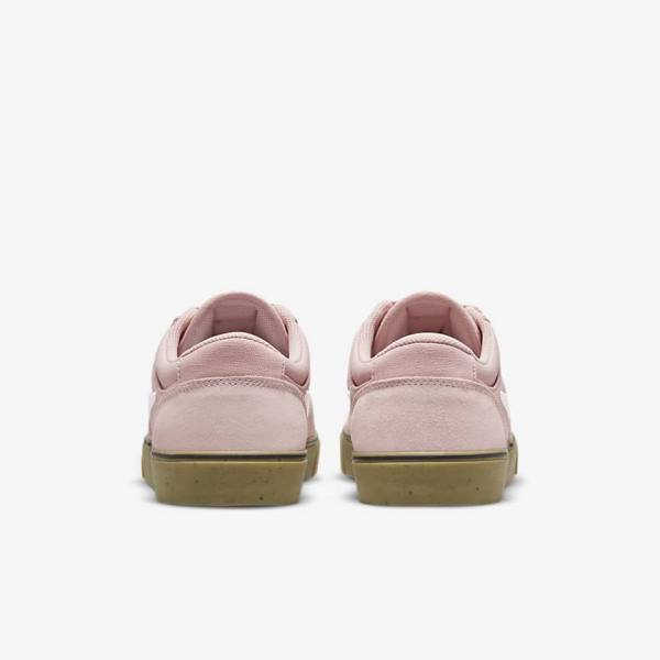 Women's Nike SB Chron 2 Skate Shoes Pink / Light Brown | NK471XKI