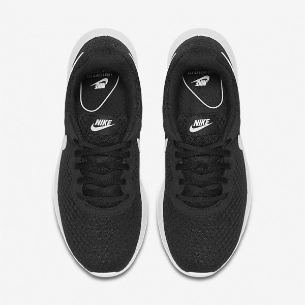 Women's Nike Tanjun Sneakers Black / White | NK351BIX