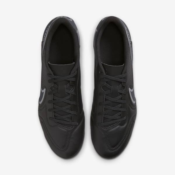 Women's Nike Tiempo Legend 9 Club MG Multi-Ground Football Shoes Black / Dark Grey | NK351DKQ