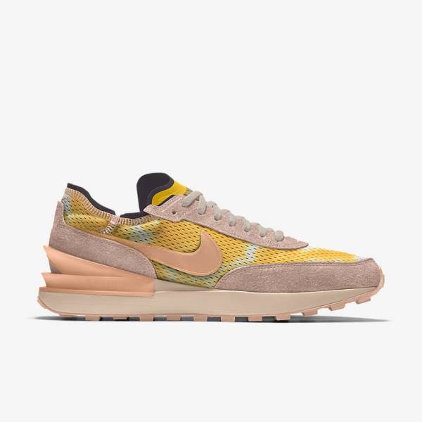 Women's Nike Waffle One By You Custom Sneakers Multicolor | NK154XDY