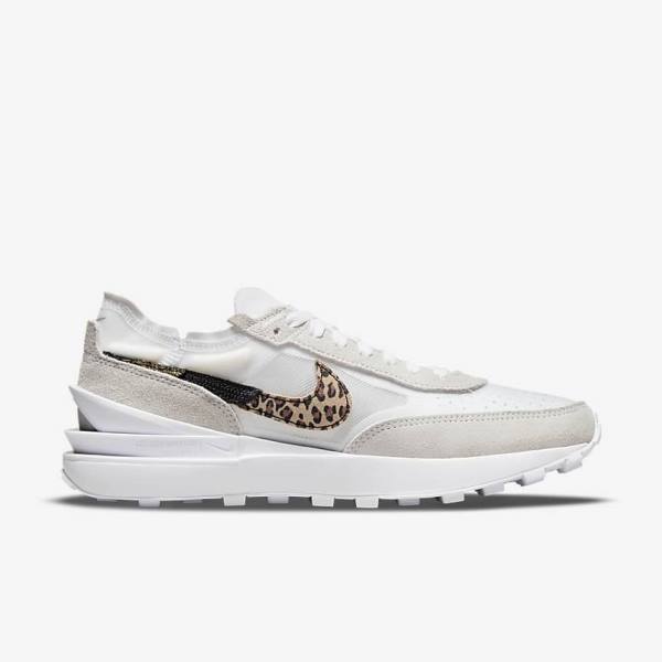 Women's Nike Waffle One SE Sneakers White / Multicolor | NK826HZD