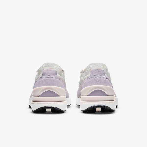 Women's Nike Waffle One Sneakers White / Light Pink | NK830MTI