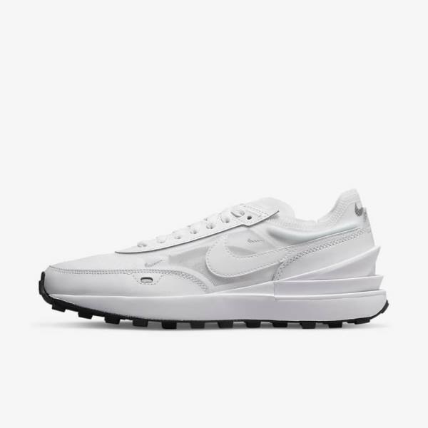 Women\'s Nike Waffle One Sneakers White / Black / White | NK960SVB