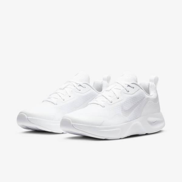 Women's Nike Wearallday Sneakers White | NK618FBL