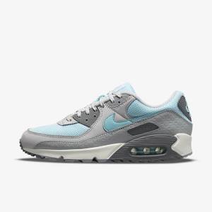 Men's Nike Air Max 90 Sneakers Grey / Platinum | NK931XRV