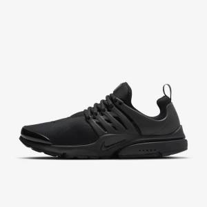 Men's Nike Air Presto Sneakers Black | NK392AEM