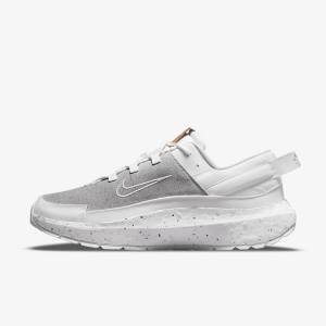 Men's Nike Crater Remixa Sneakers White | NK607KQU