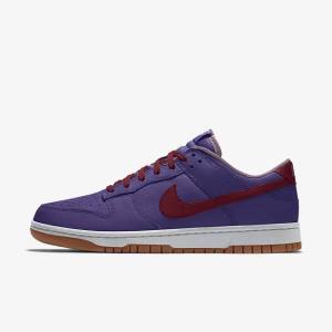 Men's Nike Dunk Low By You Custom Sneakers Multicolor | NK852BET