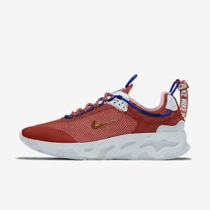 Men's Nike React Live By You Custom Sneakers Multicolor | NK218GNZ