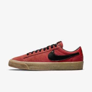 Men's Nike SB Zoom Blazer Low Pro GT Skate Shoes Light Brown / Black | NK386YBW