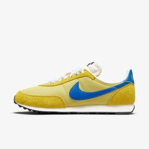 Men's Nike Waffle Trainer 2 SD Sneakers Yellow / Gold / Royal | NK560OCM