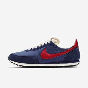 Men's Nike Waffle Trainer 2 SP Sneakers Navy / Navy / White / Orange | NK804IAW