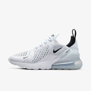 Women's Nike Air Max 270 Sneakers White / Black | NK928YVJ