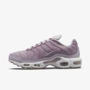 Women's Nike Air Max Plus Sneakers Purple / White / Metal Silver | NK602PHD