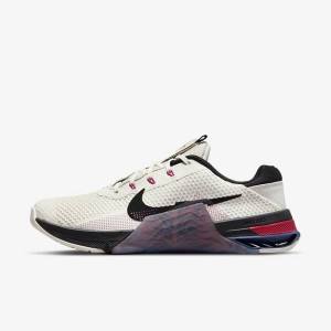 Women's Nike Metcon 7 Training Shoes Light Pink / Metal | NK316LXV