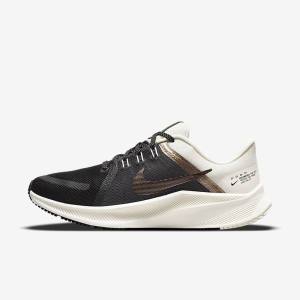 Women's Nike Quest 4 Premium Road Running Shoes Metal / Grey | NK520QUV