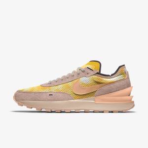 Women's Nike Waffle One By You Custom Sneakers Multicolor | NK154XDY